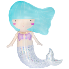 Supershape Colorful Pastel Mermaid
